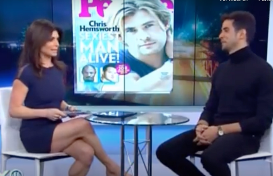 Javier Gomez interviewed by Tamsen Fadal on PIX 11 News