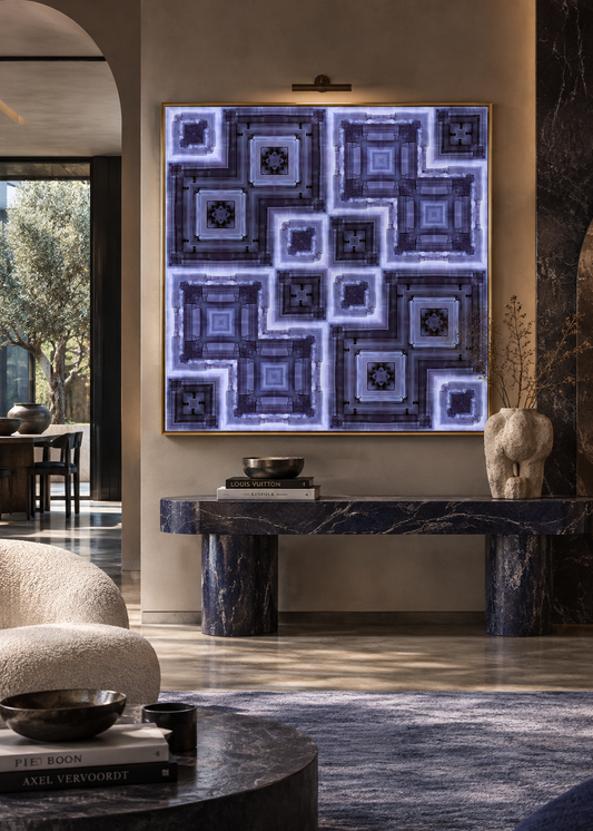 Indigo Mosaic
