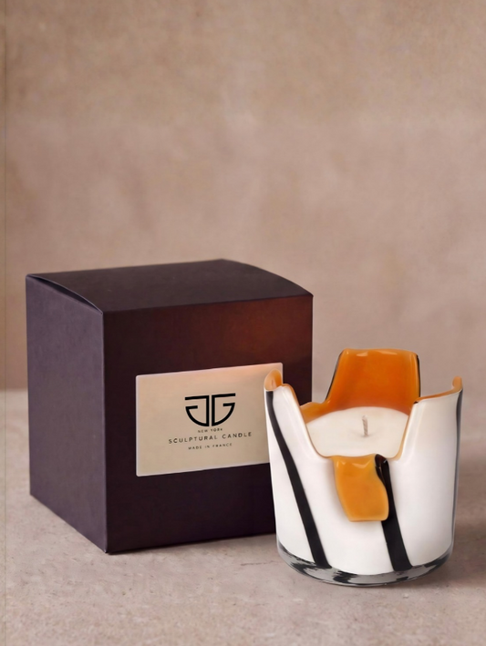 Sculptural candle
