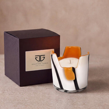 Sculptural candle