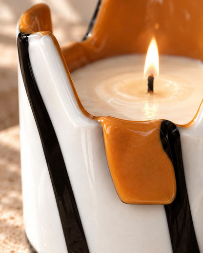 Sculptural candle